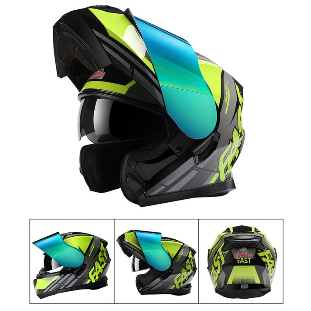 Full Face ADV Motorcycle Dual  - огляд і ціна Dual Visor Motorcycle Racing Helmet